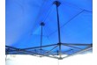 Zahradní párty stan DELUXE nůžkový, 3 x 4,5 m, modrý