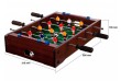 GamesPlanet® Mini stolní fotbálek, 51 x 31 x 8 cm, tmavý