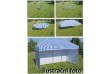Zahradní párty stan PROFI STEEL 3 x 4,5 m, tmavě modrý