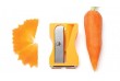 Ořezávátko a škrabka na mrkev a zeleninu - Žlutá