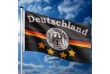 Vlajkový stožár vč. vlajky německého týmu, 650 cm