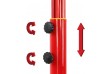 Basketbalový koš s kolečky, nastavitelný 148 - 236 cm