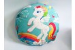 Kulatý polštářek - Unicorn