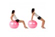 MOVIT Gymnastický míč s nožní pumpou, 75 cm, červený