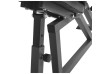 Gyronetics Polohovatelná posilovací lavice, černá, 120 cm