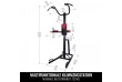Gorilla Sports Multifunkční pull-up stanice, 120 x 235 cm
