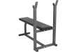 Gorilla Sports Bench Press lavička s držákem, 101 x 50 cm