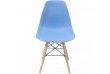 MIADOMODO Sada jídelních židlí, 6 kusy, modrá