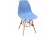 MIADOMODO Sada jídelních židlí, 6 kusy, modrá