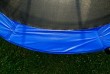 Trampolína G21 SpaceJump, 305 cm, modrá, s ochrannou sítí + schůdky zdarma