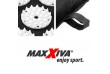 MAXXIVA Akupresurní podložka s polštářem, 130x50 cm, černá