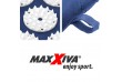 MAXXIVA Akupresurní podložka s polštářem, 130x50 cm, modrá