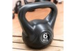 MAXXIVA Kettlebell činka, černá, 6 kg