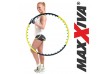 MAXXIVA Hula Hoop masážní obruč, 108 cm, černo-žlutá
