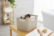 BRISEN Úložný box, 16 L, plast, cappuccino