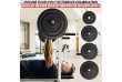 PHYSIONICS Sada činkových kotoučů 6 x 5 kg, litina, 31 mm