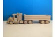 Dřevěný kamion USA, 48 x 10 x 12 cm