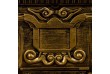 STILISTA Poštovní schránka, 102,5 x 34 x 30 cm, mosaz
