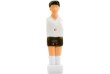 Sada 22 figurek na fotbálek bílá-modrá, 2,5 x 10,5 x 2 cm