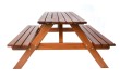 PIKNIK zahradní set dřevěný, 220 cm, lakovaný