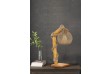 Přírodní dřevěná lampa CANATA, 50 x 24 cm