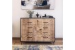 Komoda COMFORT, 80 x 100 x 40 cm, antracit, dub