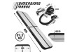 Physionics Airtrack nafukovací žíněnka, 8 m, černá