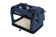 Leopet Přepravní box pro psy M, 60 x 42 x 42 cm, modrý