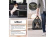 Leopet Přepravní box pro psy XXXL 102 x 69 x 69 cm antracit