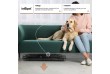 Leopet Klec pro psy skládací 91 x 57 x 63,5 cm, L, černá