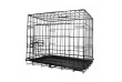 Leopet Klec pro psy skládací 107 x 69 x 75,5 cm, XL, černá