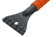 Škrabka s košťátkem, oranžová, teleskopická, 51 - 63 cm