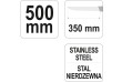 Nůž k řezání stavebních izolačních hmot 500 mm