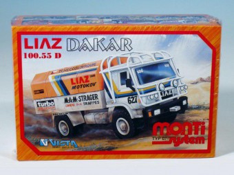 Stavebnice Monti 07 Rallye Dakar Liaz 1:48 v krabici 22x15x6cm