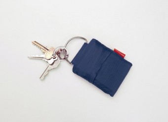 Nákupní taška/ klíčenka - modrá