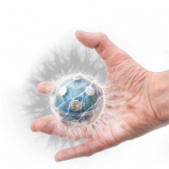Míč s elektrošoky "Shocking Ball", průměr 7 cm