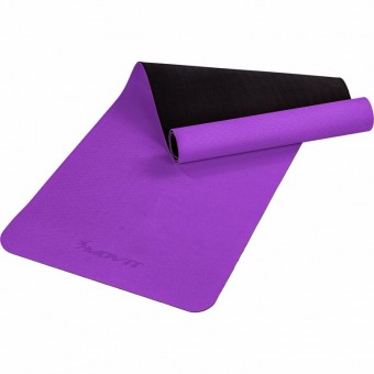 MOVIT Jóga podložka na cvičení, 190 x 60 cm, fialová