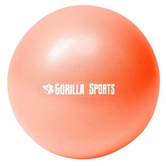 Gorilla Sports mini míč na pilates, 23 cm, oranžový