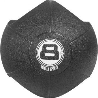 Gorilla Sports Medicinbal s rukojetí, 8 kg