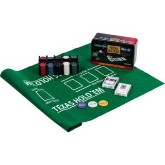 GamesPlanet® Poker set v plechové dóze, 200 ks