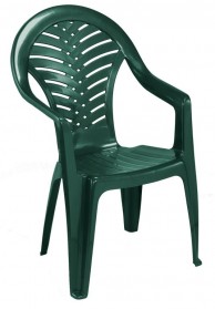OCEÁN židle vysoká - zelená