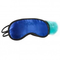 Feluna spací maska včetně chladící vložky - modrá